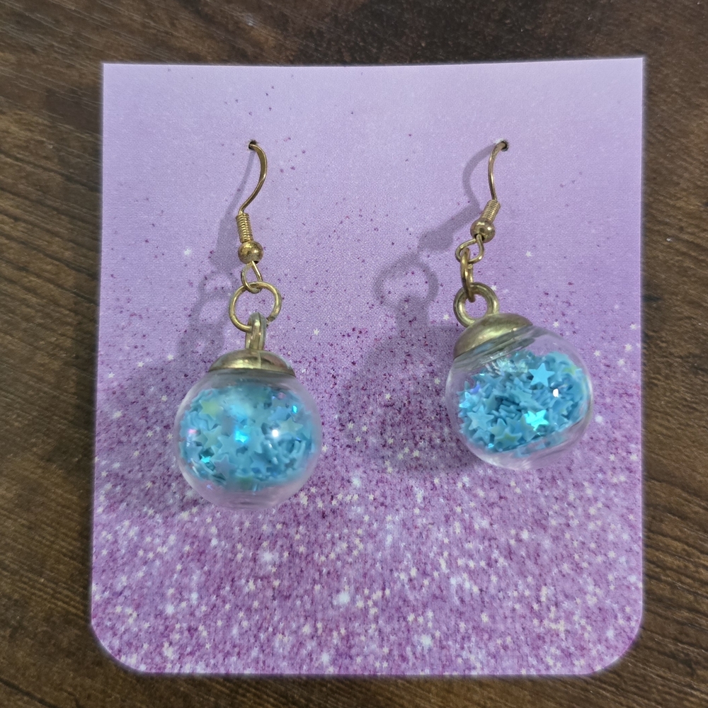 Fishbowl earrings